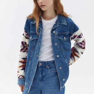 Abrigo Vaquero de Mujer de Longitud Media, Nuevo Modelo 2026, Manga Larga, Cuello de Solapa, Ropa Exterior Informal, Chaqueta Elegante para Otoño e Invierno - Product Image 4