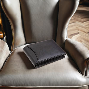 Conception personnalisable, vente en gros, livraison directe, vintage, OEM, logo personnalisé, hommes, cuir de vache véritable, cuir Crazy Horse, RFID, polyester, quotidien - Product Image 6