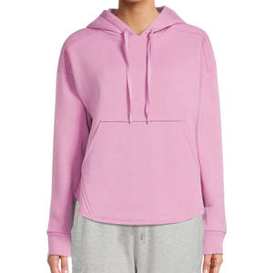 Sudadera con Capucha Extra Grande de Felpa para Mujer, Sudadera Larga de Algodón, Sudadera con Capucha de Talla Grande para Ropa Urbana con Servicio OEM, Nuevo Diseño - Product Image 4