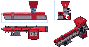 Maquinaria para tratamiento de residuos granuladora - Product Image 3