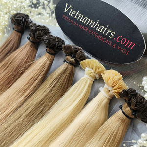 Meilleure vente 100% extensions de cheveux humains bruts vierges vietnamiens Super Double tirage de haute qualité pointe plate pleine cuticule en gros - Product Image 1