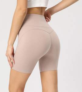 Short de yoga taille haute Leggings d'entraînement à pois sans couture Caractéristique de levage des fesses Pantalon de course décontracté Adultes OEM Disponible Hiver - Product Image 3