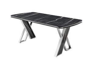 ชุดห้องรับประทานอาหารสุดเก๋สุดชิคแปลงสภาพทันสมัยเฟอร์นิเจอร์สแตนเลสสำหรับบ้านอพาร์ทเม้นโรงแรมห้องครัววิลล่าห้องรับประทานอาหาร - Product Image 5