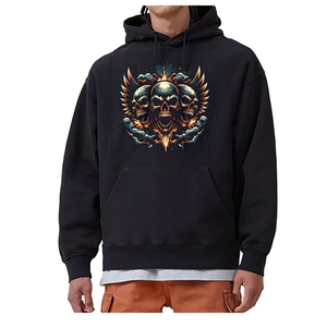 Cómodo desgaste impreso bordado sudaderas con capucha adultos uso ligero hombres impreso bordado sudaderas con capucha hecho en Pakistán - Product Image 3