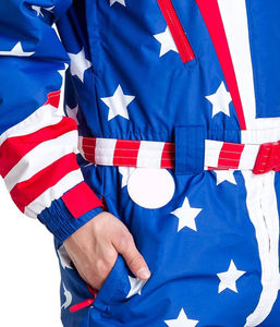 Combinaison de ski personnalisée unisexe, combinaison de ski de neige, ensemble de couleurs de panneaux de snowboard, vêtements de sport d'extérieur imperméables pour combinaison de ski - Product Image 3