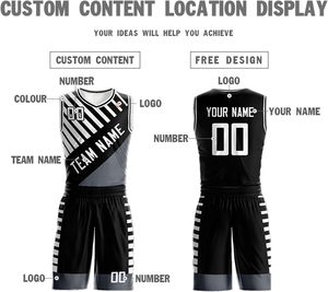 Uniformes de Baloncesto Escolares al por Mayor, Uniformes de Baloncesto Azul Oscuro con Logotipo Personalizado, Corte y Confección a Medida - Product Image 3