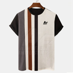เสื้อยืดผู้ชายขนาดพลัสไซส์พิมพ์ลายโลโก้ไม่ซ้ำใครพร้อมผ้าฝ้ายแห้งเร็วสำหรับระบายอากาศผลิตในปากีสถาน - Product Image 1