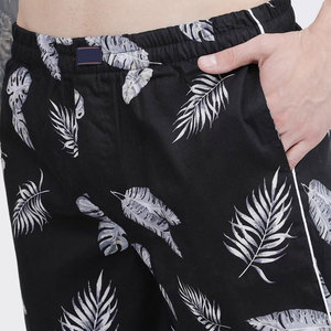 Couleur personnalisée séchage rapide respirant manches longues costume de nuit pour hommes décontracté conception unique à la mode soie/coton ensemble de pyjama - Product Image 5