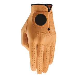 2025 Wholesale Price <b>Top</b> High Quality Leather Golf Gloves Made in Pakistan Custom Made Adjustable sheepskin Golf Gloves - Product Image 3