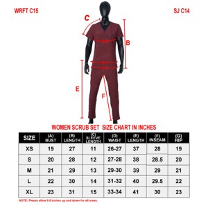 Transpirable Personalizado Unisex Salud Scrubs Uniformes Conjuntos Stand Collar Manga corta Ropa médica para profesionales - Product Image 6