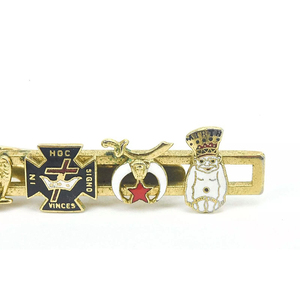 Freemason Masonic Trowel <b>Tie</b> <b>Clip</b> Stratton of London Vintage Metal Gold Tone Regalia Top Quality Brand New Customized <b>Tie</b> <b>Clips</b> - Product Image 3