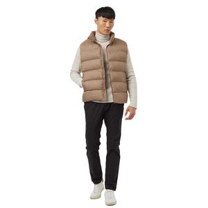 Gilet personnalisé veste hommes coupe ajustée col montant sans manches bouffant hiver automne décontracté chaud 2025 nouveau gilet grande taille - Product Image 4