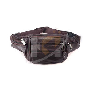 New Design Pu Leather Waist Bag Fashionable Waist Bag Wholesale Custom Portable Waist Bag - Product Image 1