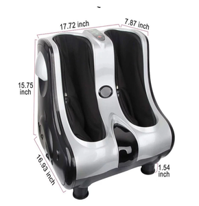 Masseur électrique pour les pieds avec chaleur, pression d'air et vibrations, rouleau de massage pour les mollets, batterie lithium-ion pour le massage des jambes - Product Image 3