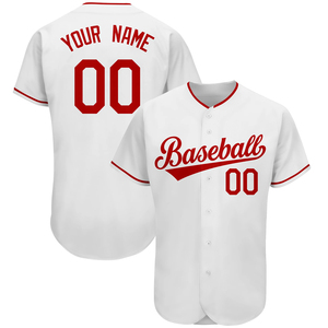 Venta Caliente, Camisetas de Béisbol Personalizadas al por Mayor de Alta Calidad, Últimos Modelos, Camisetas de Béisbol Hechas a Medida para Hombre, Bordado OEM, 100% Poliéster - Product Image 2