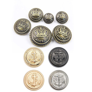 Botones de tela de aleación de zinc y latón, botones ceremoniales personalizados OEM ODM - Product Image 4