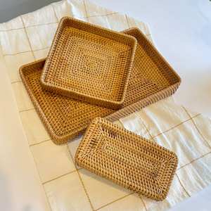 Plateau de service en mosaïque en marbre avec incrustation de nacre Décoration de table à manger Boho moderne Cadeau de maison rustique - Product Image 2