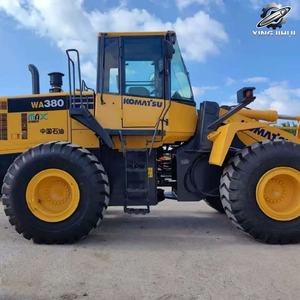 รถตักล้อยาง Komatsu WA380 มือสอง น้ำหนัก 18.7 ตัน ความจุบุ้งกี๋ 3 ลูกบาศก์เมตร ของแท้จากญี่ปุ่น รถก่อสร้างใช้งานน้อย ได้รับการรับรองมาตรฐาน CE - Product Image 3