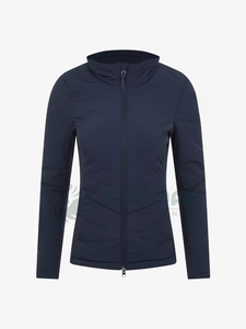 แจ็กเก็ตสำหรับขี่ม้าหญิงผ้าบุด้วยความร้อนกันลมทนทานออกแบบมาสำหรับนักปั่นมืออาชีพในฤดูหนาวและสภาพกลางแจ้ง - Product Image 6