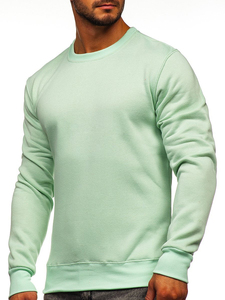Sweatshirts à col rond de haute qualité pour hommes personnalisés OEM vente en gros pull régulier pour l'hiver - Product Image 5
