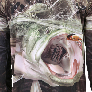Polo de pêche à manches longues de qualité supérieure coupe ajustée vêtements de pêche personnalisés chemise de pêche en sublimation tenue durable - Product Image 6