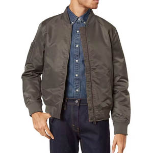 Veste bomber pour homme, veste coupe-vent légère, veste décontractée en softshell, veste de vol tendance, manteau d'hiver et d'automne avec poche - Product Image 3