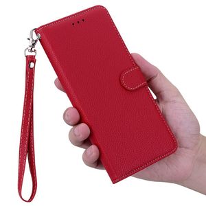 Soporte magnético de fábrica PU cuero protector a prueba de golpes billetera Flip Book Phone Cases bolsa para iPhone para Galaxy para Pixel - Product Image 1