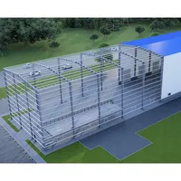 Düşük maliyetli deposito ODM prefabrik çelik atölye depo depolama yapı bina prefabrik atölye salonu tasarımı