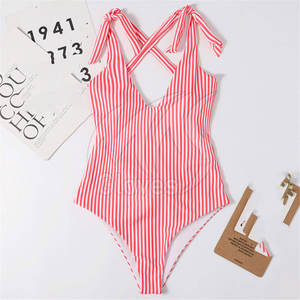 Traje de baño de mujer hecho a medida para tamaño adulto Venta directa de fábrica Traje de baño de color sólido - Product Image 4