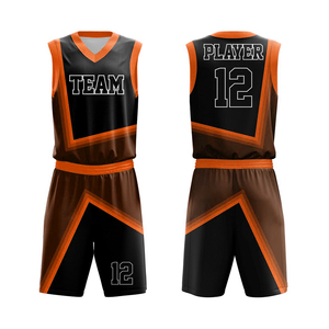 Venta caliente de color personalizado uniforme de Baloncesto de los hombres conjunto nuevo diseño impreso poliéster ropa deportiva con logotipo al por mayor - Product Image 4