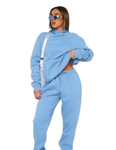 Chándal de Invierno para Mujer de Talla Grande, de Alta Calidad, Estampado Sólido, Manga Larga, Transpirable, Reversible, Joggers Modernos a Precio Económico - Product Image 2