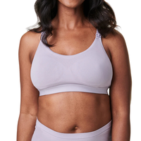 Ensembles de pyjamas de maternité grandes tailles avec taille élastique, soutien, adaptés à l'allaitement, respirants, extensibles, avec armatures, écologiques et antibactériens