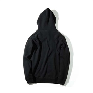 New Arrival basics Custom High Quality Cotton Hooded Sweatshirts Thermal Loose Solid Color Active Men's <b>Plain</b> <b>Black</b> Sport <b>Hoodie</b> - Product Image 2