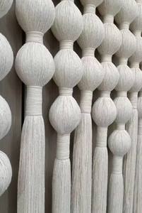 Tapisseries murales en macramé en coton tissé géométrique chic, décorations murales, décorations murales pour la maison, salon de luxe - Product Image 2