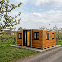 BlocNEST Maison Conteneur Extensible Préfabriquée Modulaire Type Bungalow Villa avec Aménagement Flexible pour la Vie Familiale et les Vacances