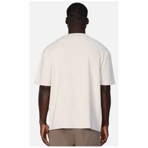 เสื้อยืดผ้าฝ้าย100% สำหรับผู้ชายเสื้อโอเวอร์ไซส์แบบกำหนดเองเสื้อยืดโอเวอร์ไซส์สำหรับใส่ทำงานบริการ OEM เปล่า - Product Image 4