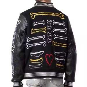 Veste élégante pour hommes avec poches Veste universitaire chaude et décontractée à col respirant avec boutons et manches longues - Product Image 3
