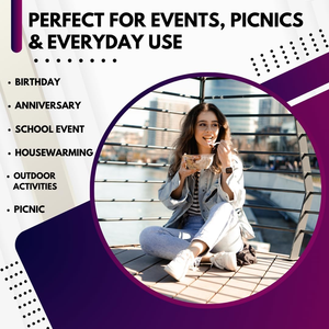 Heavy Duty Wrapped Eco-Friendly Biodegradable Plastic Cutlery Set 50 Pack Napkin Fork Spoon Knife Salt Pepper Meal Kit On-the-Go - Product Image 5