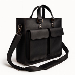 World Craft Impex Vintage Style Leather Messenger Bag-Durable Laptop Daily Essentials Bag Diseño clásico hecho a mano Logotipo personalizado - Product Image 2