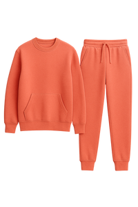 Fabriqué au Pakistan, ensemble de jogging décontracté respirant en polyester/coton, personnalisable en gros, vêtements de sport en polaire pour l'hiver, avec logo - Product Image 6