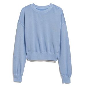 Sweat femme hiver ample épais O cou sweat grande taille chaud coton polaire Multi couleurs pulls décontractés haut pull - Product Image 4