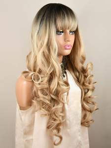 100% HD Lace Toupee Premium Quality Remy Hair in Ombre Blonde Color for <b>Men</b> and Women Affordable Look - Product Image 2