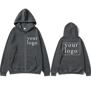 Personaliza tu Sudadera con Cremallera 2026, Agrega Cualquier Logotipo o Imagen, Cárdigan Personalizado para Hombre y Mujer - Product Image 2