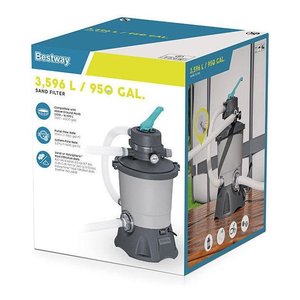 Pompe de filtration à sable à haut débit 58515 7 pour piscines Débit maximal 3596L/h - Product Image 2