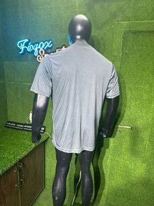 Camisetas Premium de poliéster 100% de gran tamaño para hombre, camiseta personalizada transpirable con estampado holgado de manga corta y cuello redondo para hombre - Product Image 4