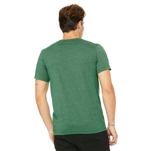 T-shirt d'été de haute qualité à manches courtes et col en V imprimé respirant - Product Image 2