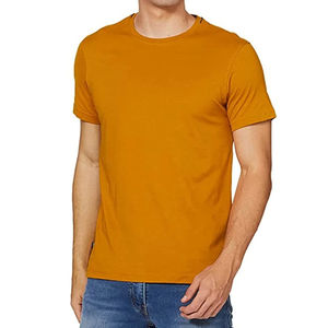 Custom Made <b>Blank</b> Men's T-Shirt High Quality Heavyweight 100% Cotton Anti-wrinkle <b>Ring</b> stone Tee 2025 - Product Image 1