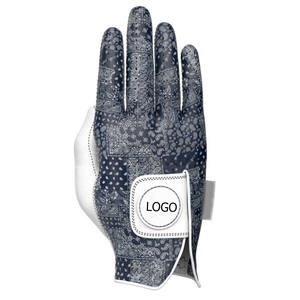 OEM Customized Embroidery Logo Golf <b>Gloves</b> High Quality Genuine Cabretta Sheepskin <b>Leather</b> for Men and Women Sports - Product Image 6