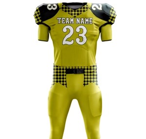 Uniforme de fútbol americano de último diseño logotipo personalizado/Color transpirable diseño ligero corto Opción de talla grande precio razonable - Product Image 3