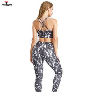 ชุดออกกำลังกายสำหรับผู้หญิงกางเกงเลกกิ้งสปอร์ตบราและกางเกง2025เล่นโยคะสินค้ามาใหม่ - Product Image 5